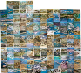 Islands From the Sky (2008) 66" × 60"